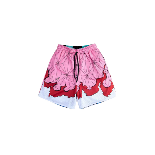 Pink Pattern Short