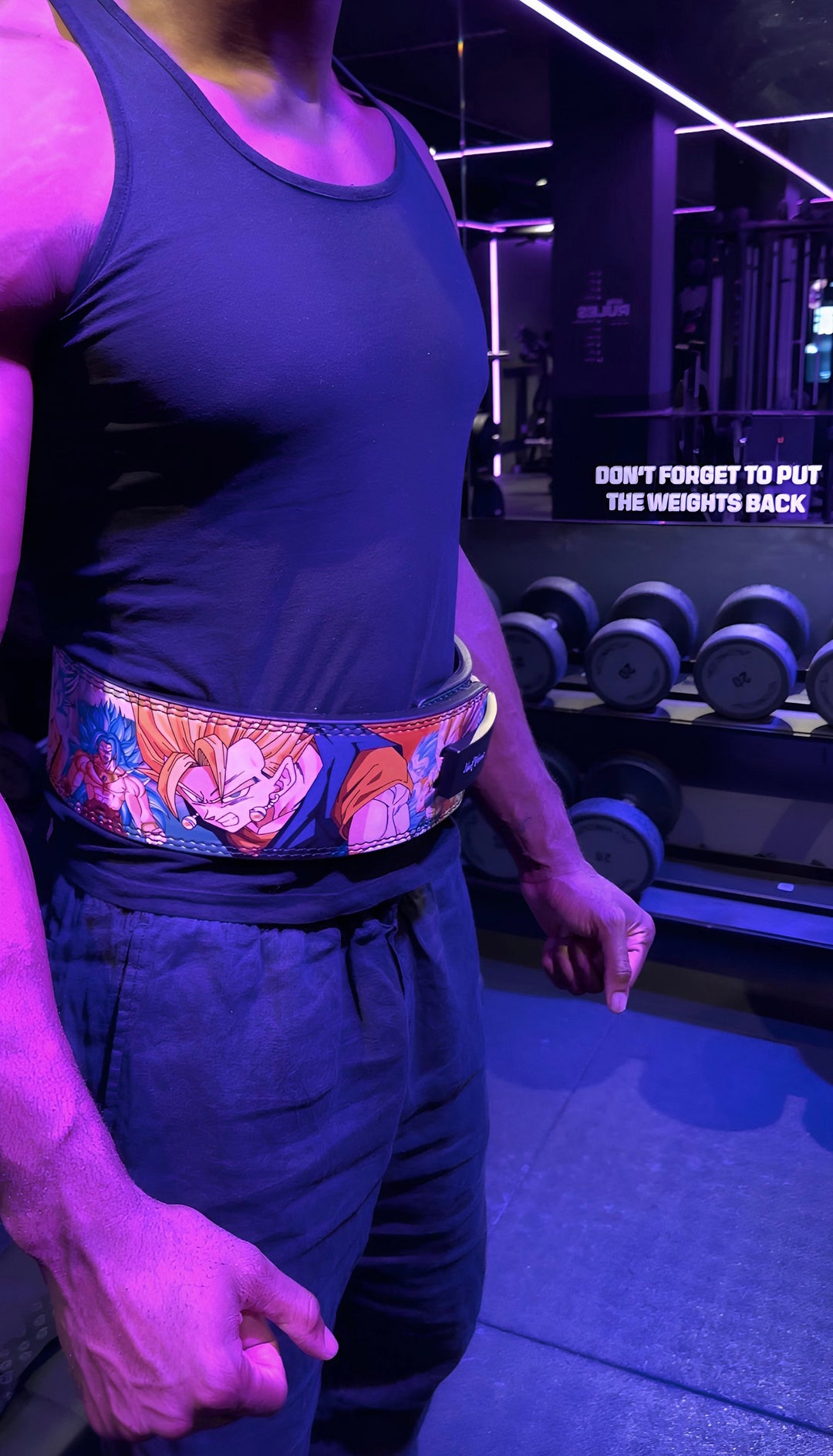 Dragon Ball Super Lifting Belt